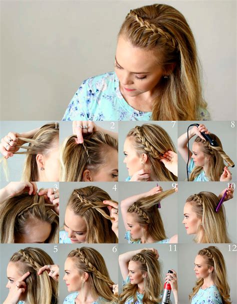 trenzas a un lado de la cabeza|15 estilos de trenzas increíbles paso a paso:。